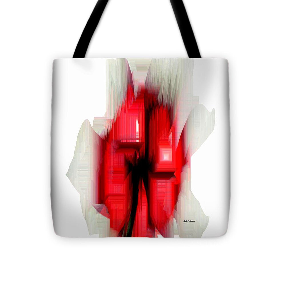 Tote Bag - Abstract Flower