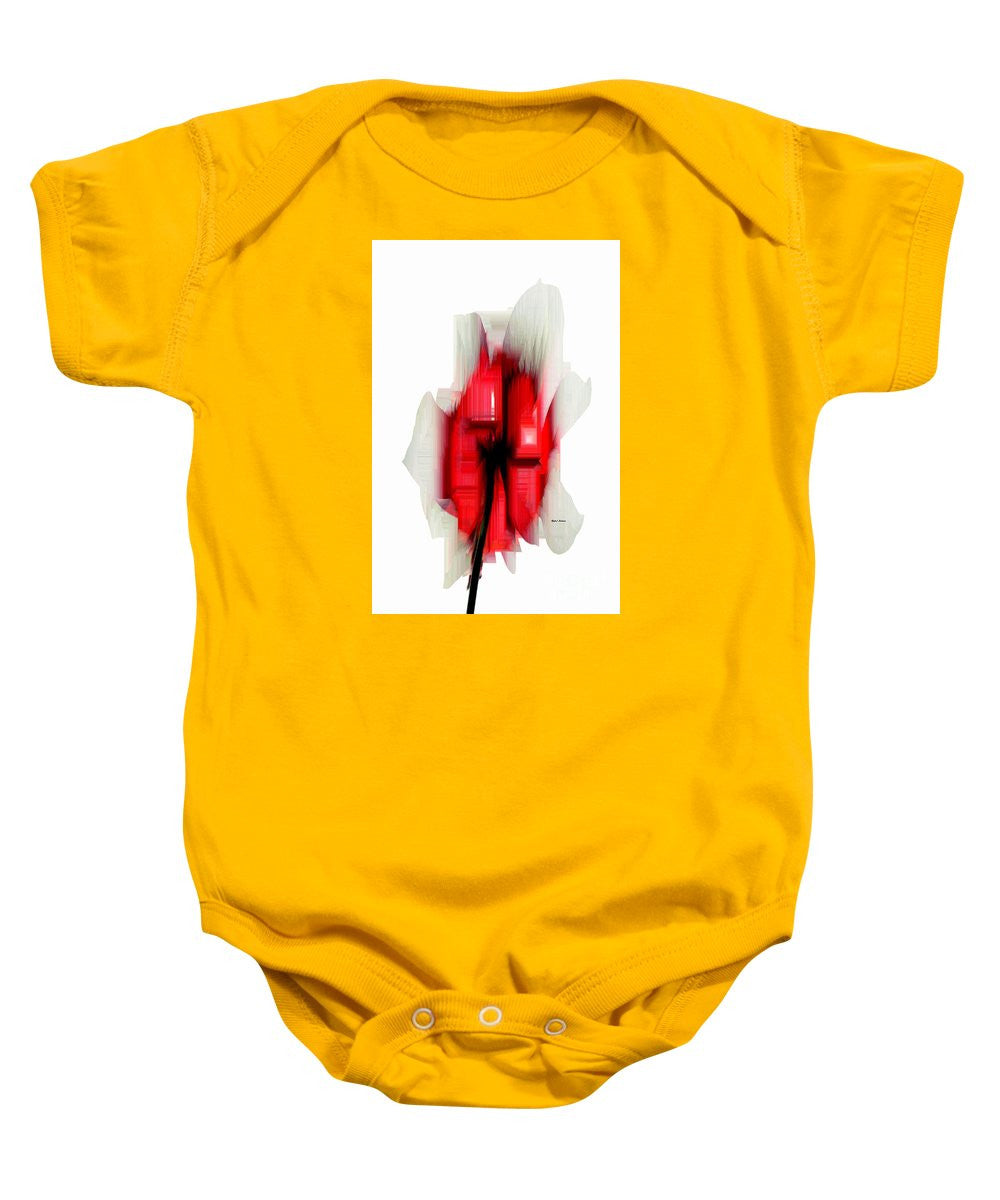 Baby Onesie - Abstract Flower