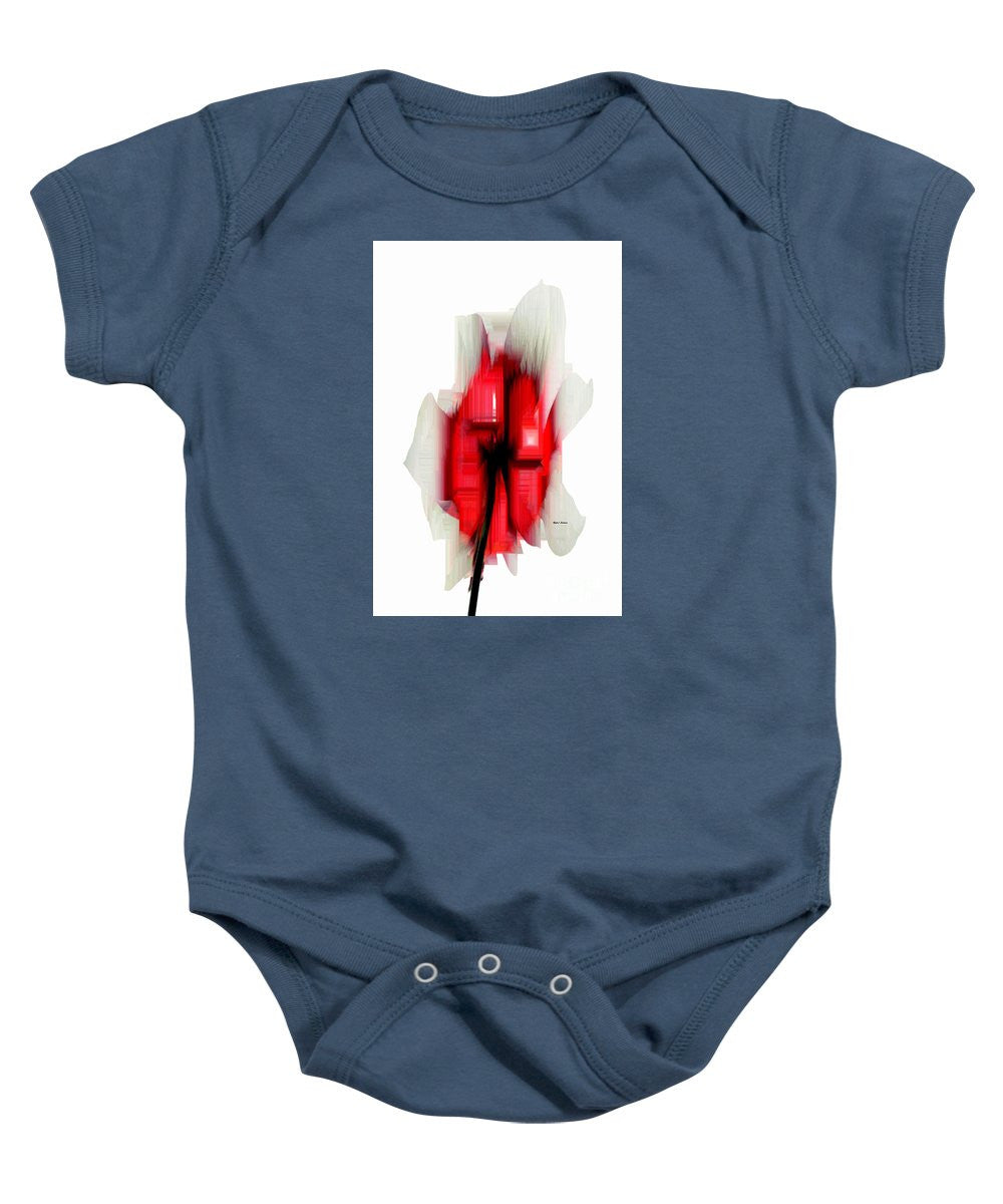 Baby Onesie - Abstract Flower