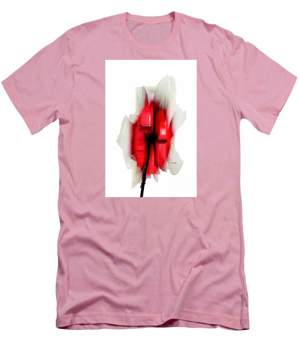 Men's T-Shirt (Slim Fit) - Abstract Flower