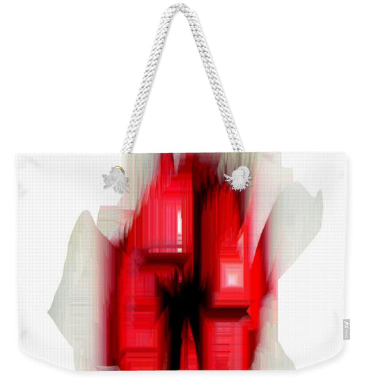 Weekender Tote Bag - Abstract Flower