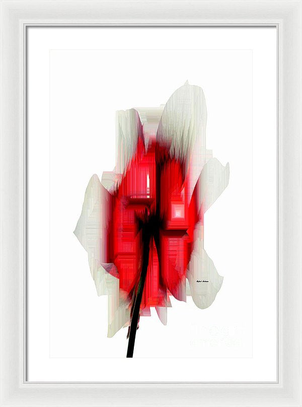 Framed Print - Abstract Flower