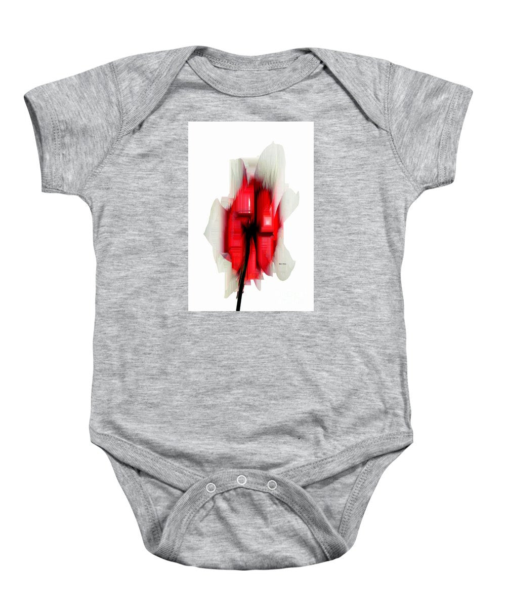 Baby Onesie - Abstract Flower