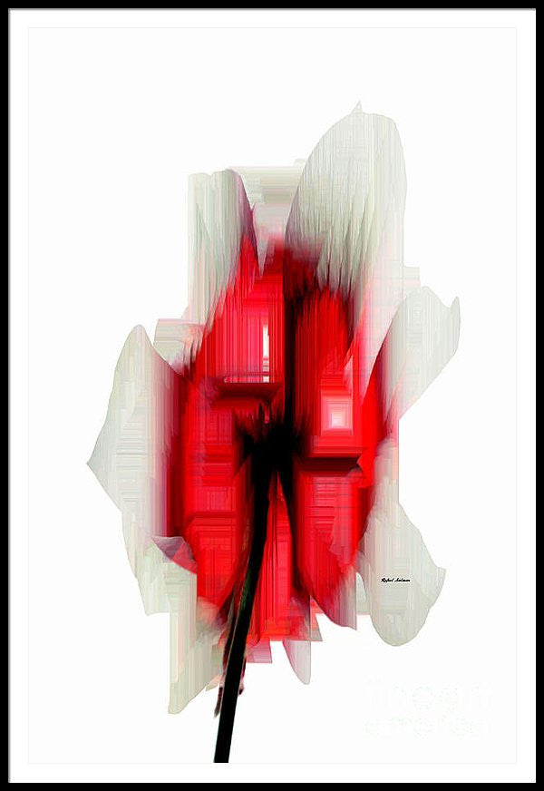 Framed Print - Abstract Flower