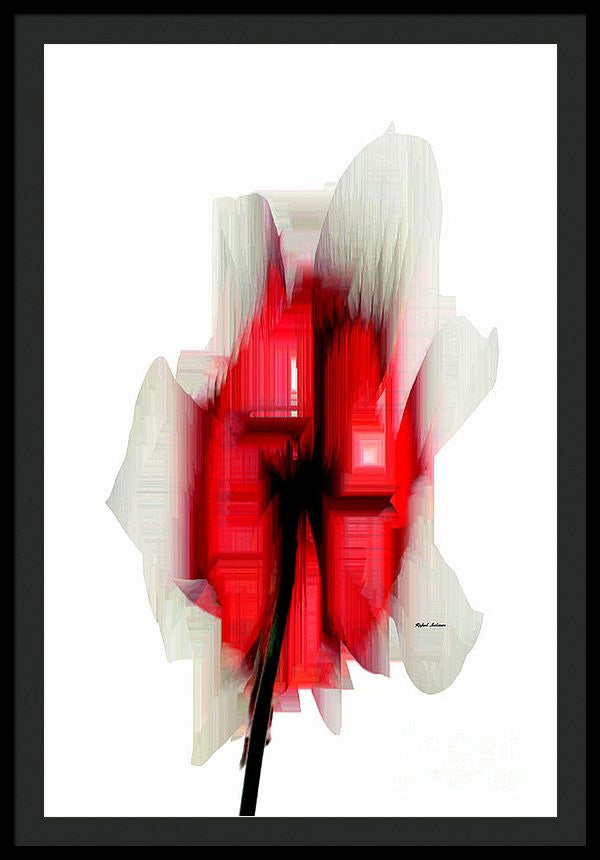 Framed Print - Abstract Flower