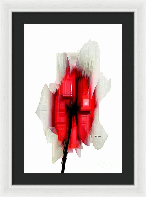 Framed Print - Abstract Flower