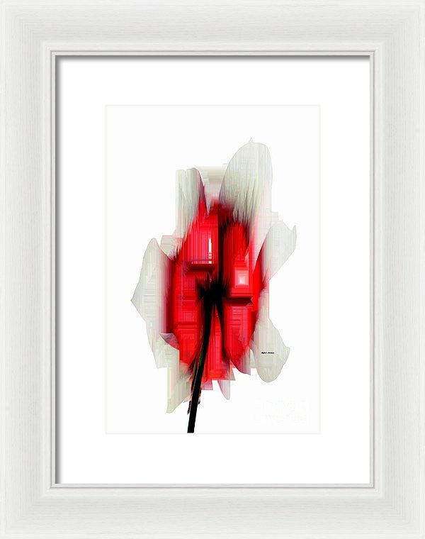 Framed Print - Abstract Flower