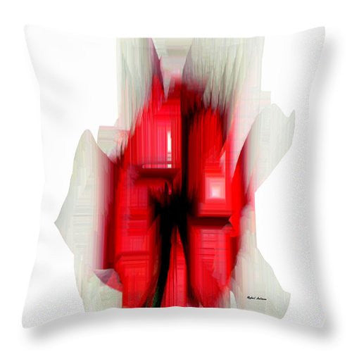 Throw Pillow - Abstract Flower