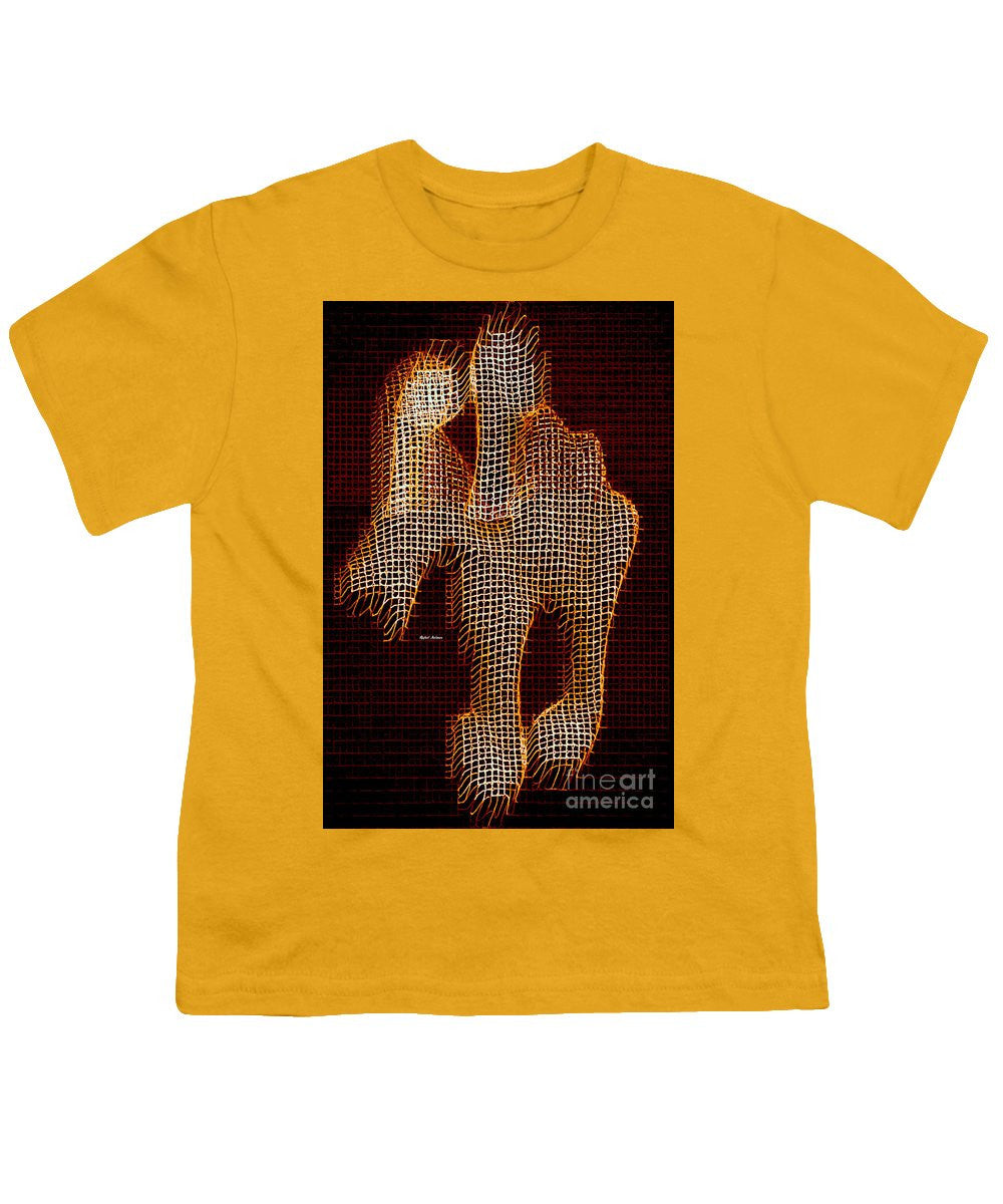 T-shirt pour jeunes - Cheval abstrait