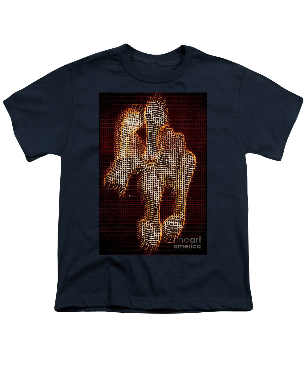 T-shirt pour jeunes - Cheval abstrait