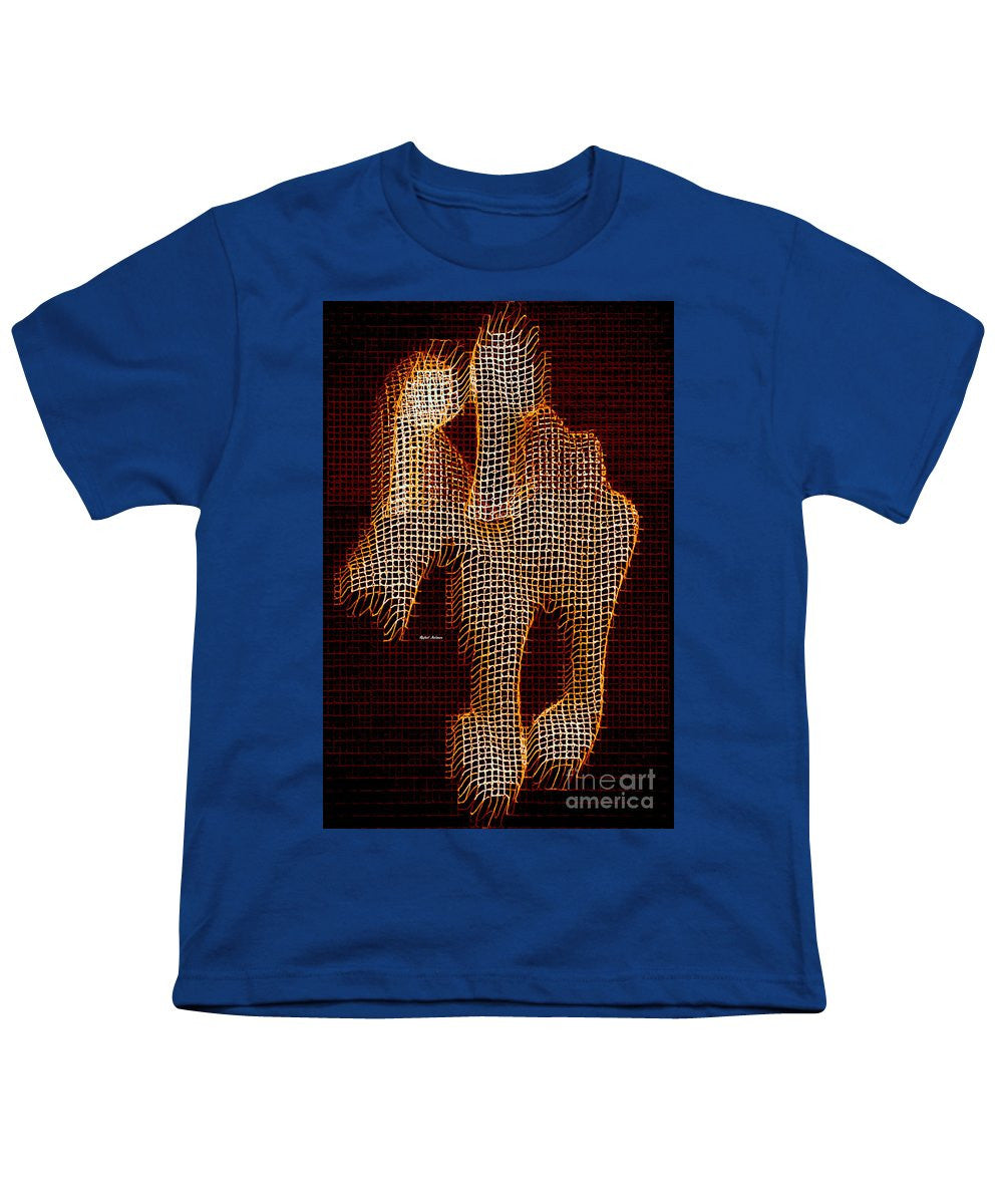 T-shirt pour jeunes - Cheval abstrait