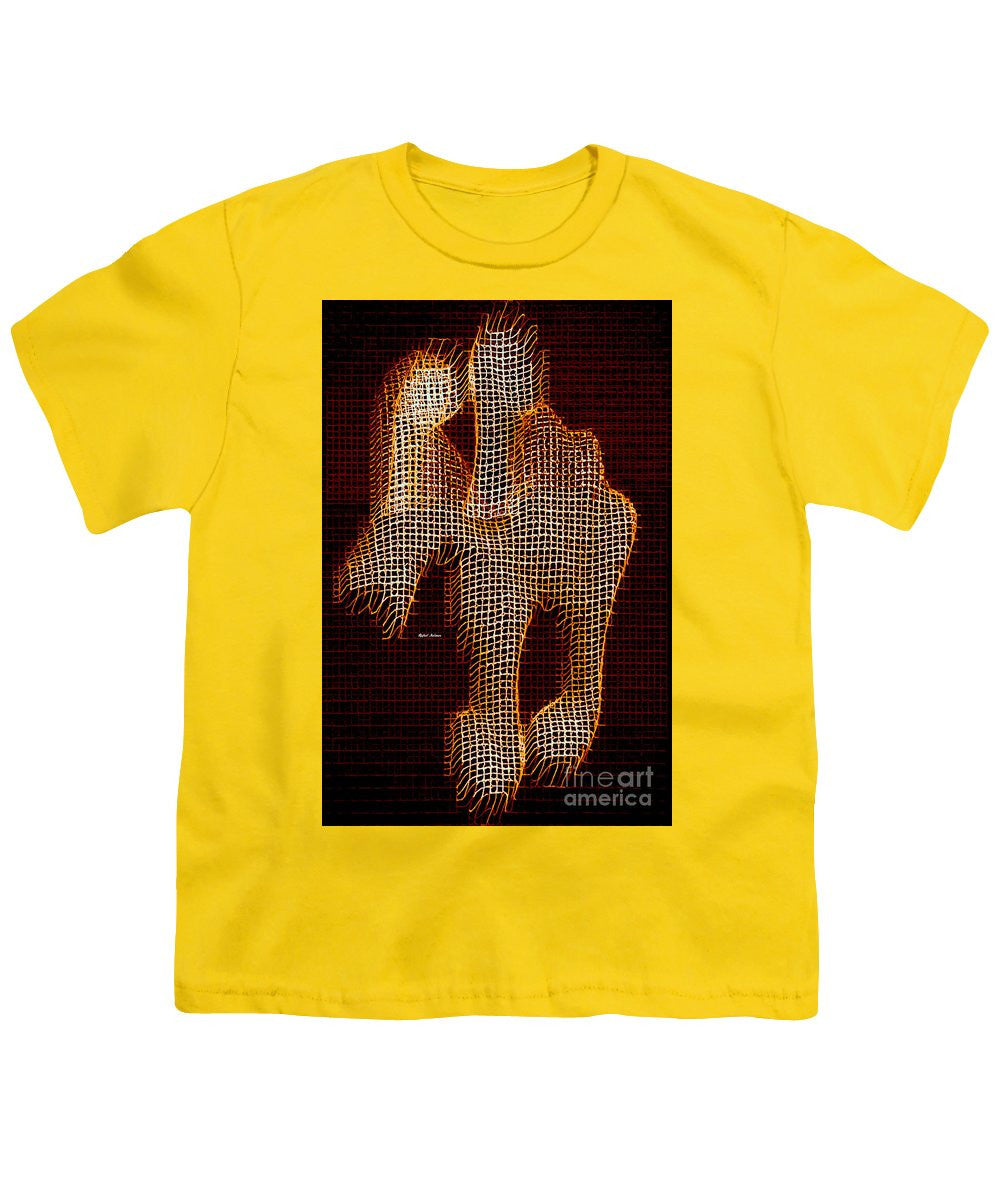 T-shirt pour jeunes - Cheval abstrait