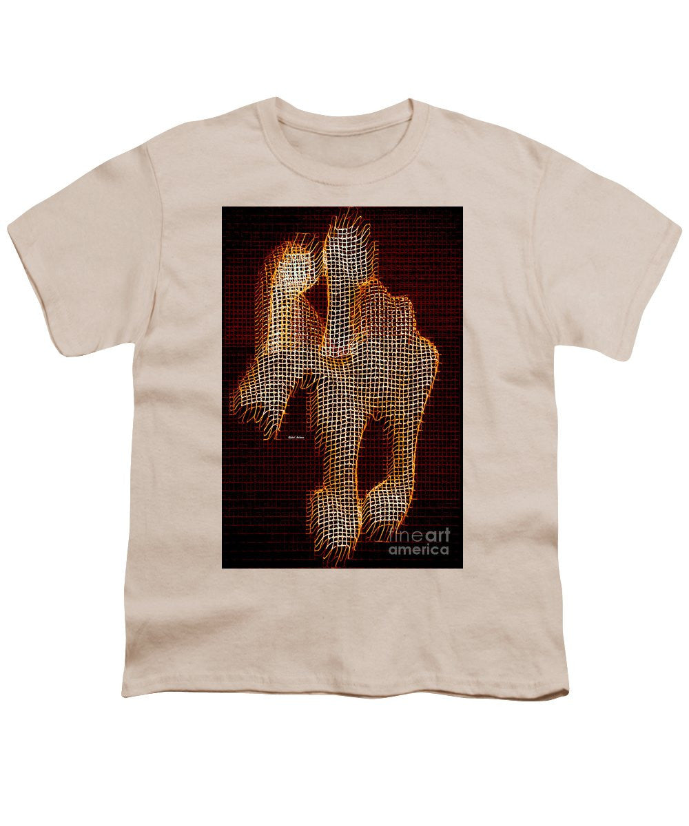 T-shirt pour jeunes - Cheval abstrait