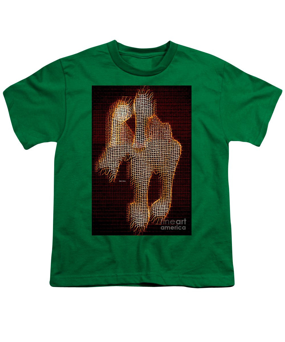 T-shirt pour jeunes - Cheval abstrait