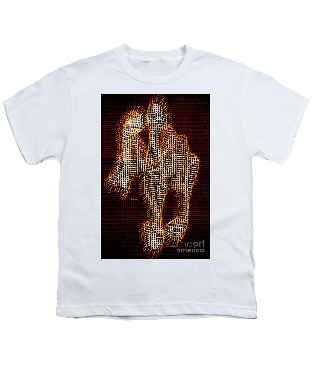 T-shirt pour jeunes - Cheval abstrait