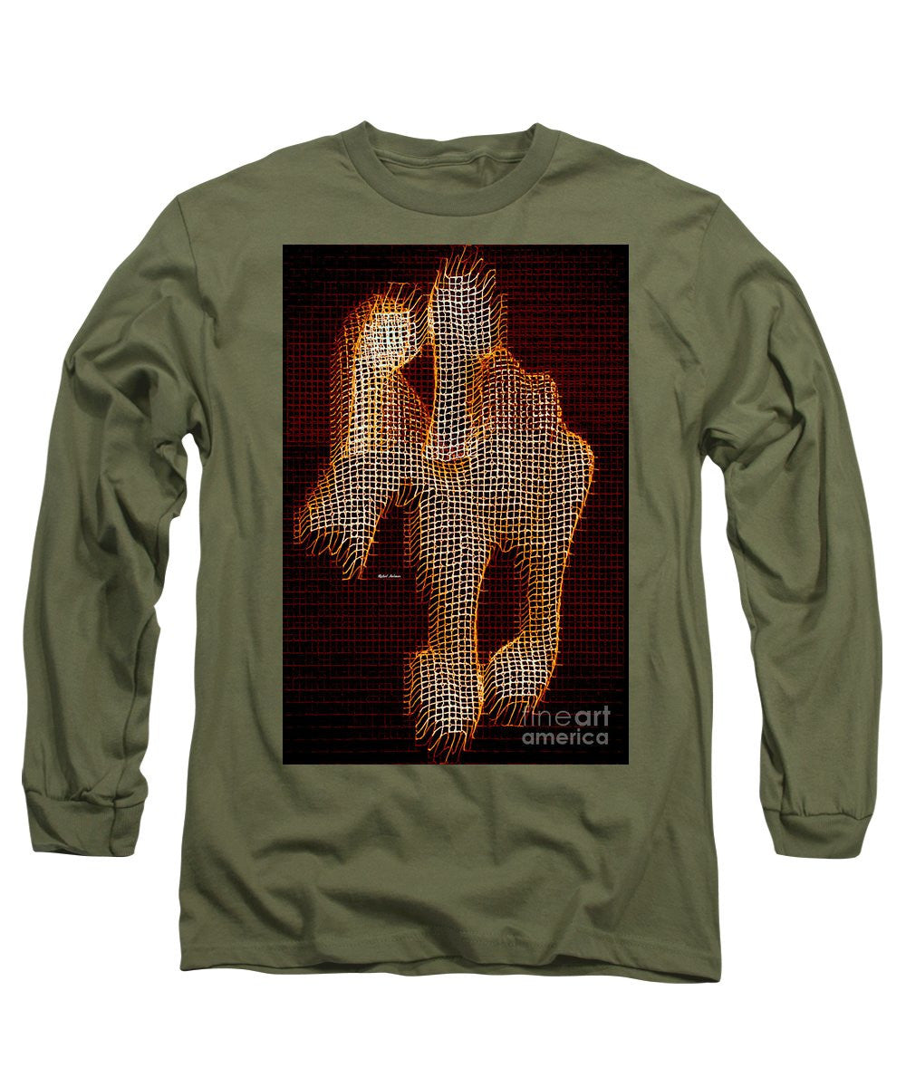 Long Sleeve T-Shirt - Abstract Horse