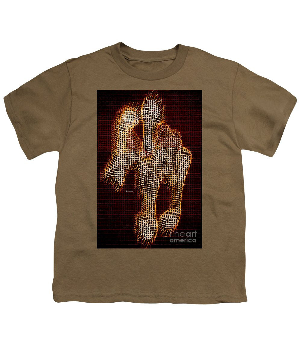 T-shirt pour jeunes - Cheval abstrait