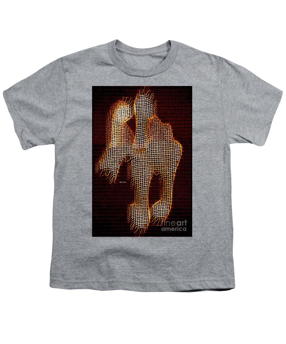 T-shirt pour jeunes - Cheval abstrait