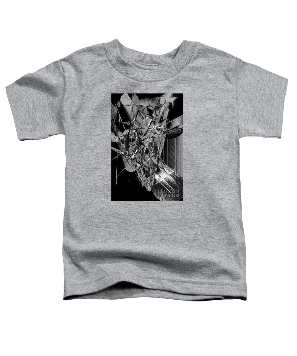 Toddler T-Shirt - Abstract In Black And White 2