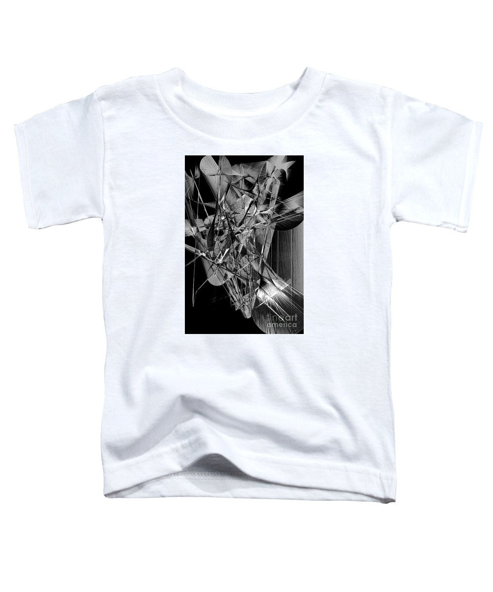 Toddler T-Shirt - Abstract In Black And White 2