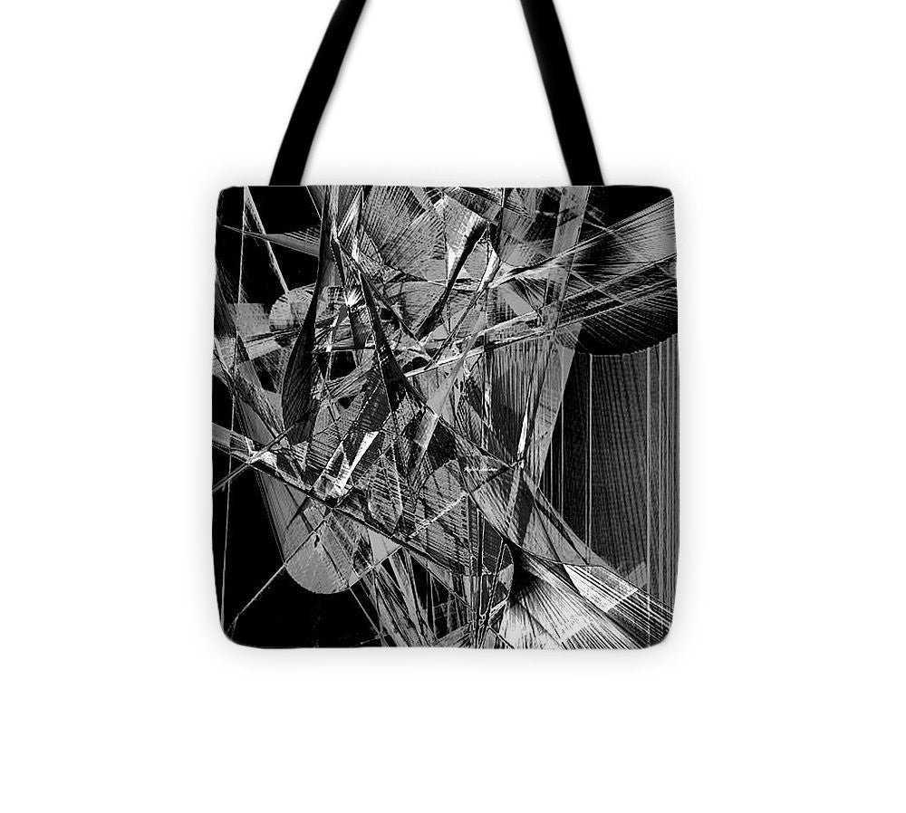 Tote Bag - Abstract In Black And White 2