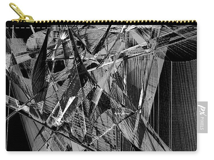 Carry-All Pouch - Abstract In Black And White 2