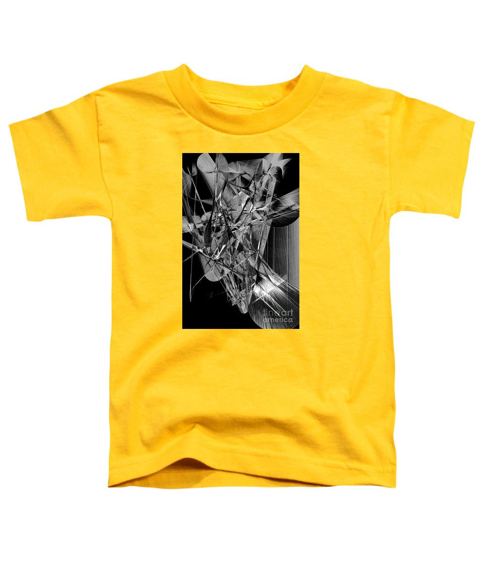 Toddler T-Shirt - Abstract In Black And White 2