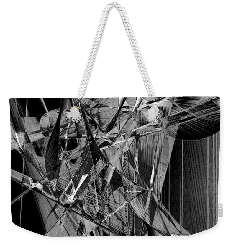 Weekender Tote Bag - Abstract In Black And White 2