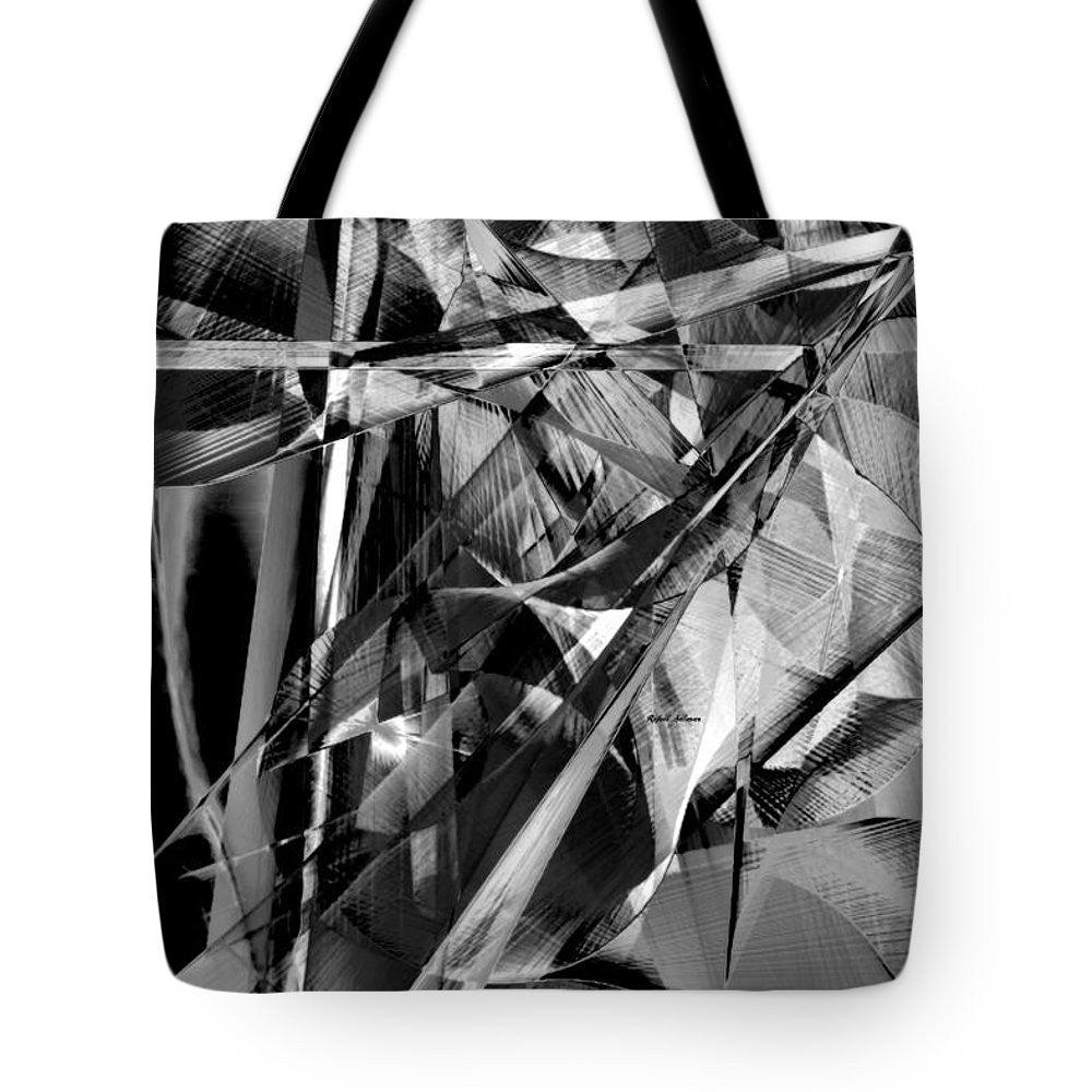 Tote Bag - Abstract In Black And White