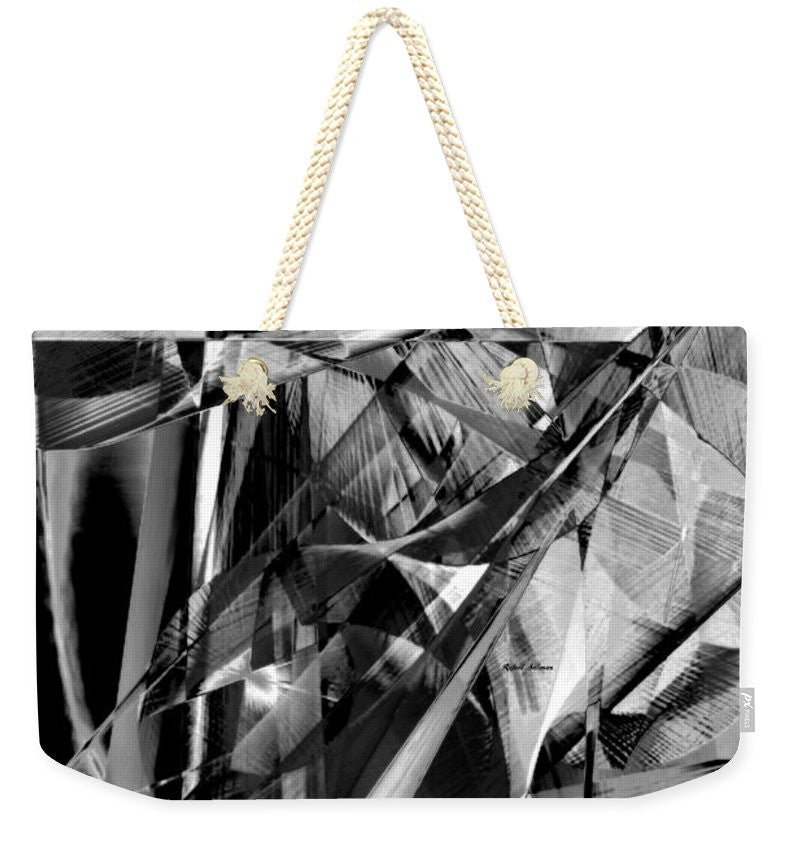 Weekender Tote Bag - Abstract In Black And White