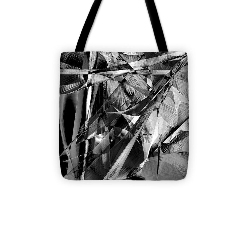 Tote Bag - Abstract In Black And White