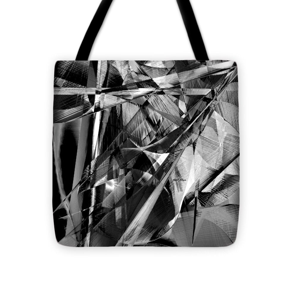 Tote Bag - Abstract In Black And White