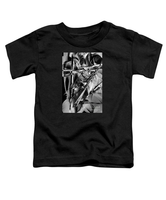 Toddler T-Shirt - Abstract In Black And White