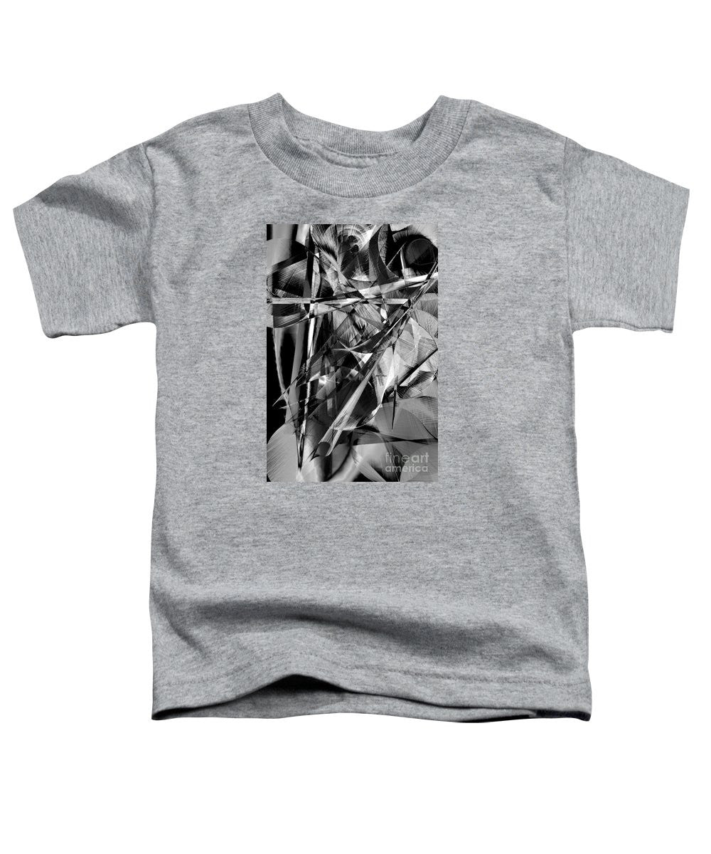 Toddler T-Shirt - Abstract In Black And White