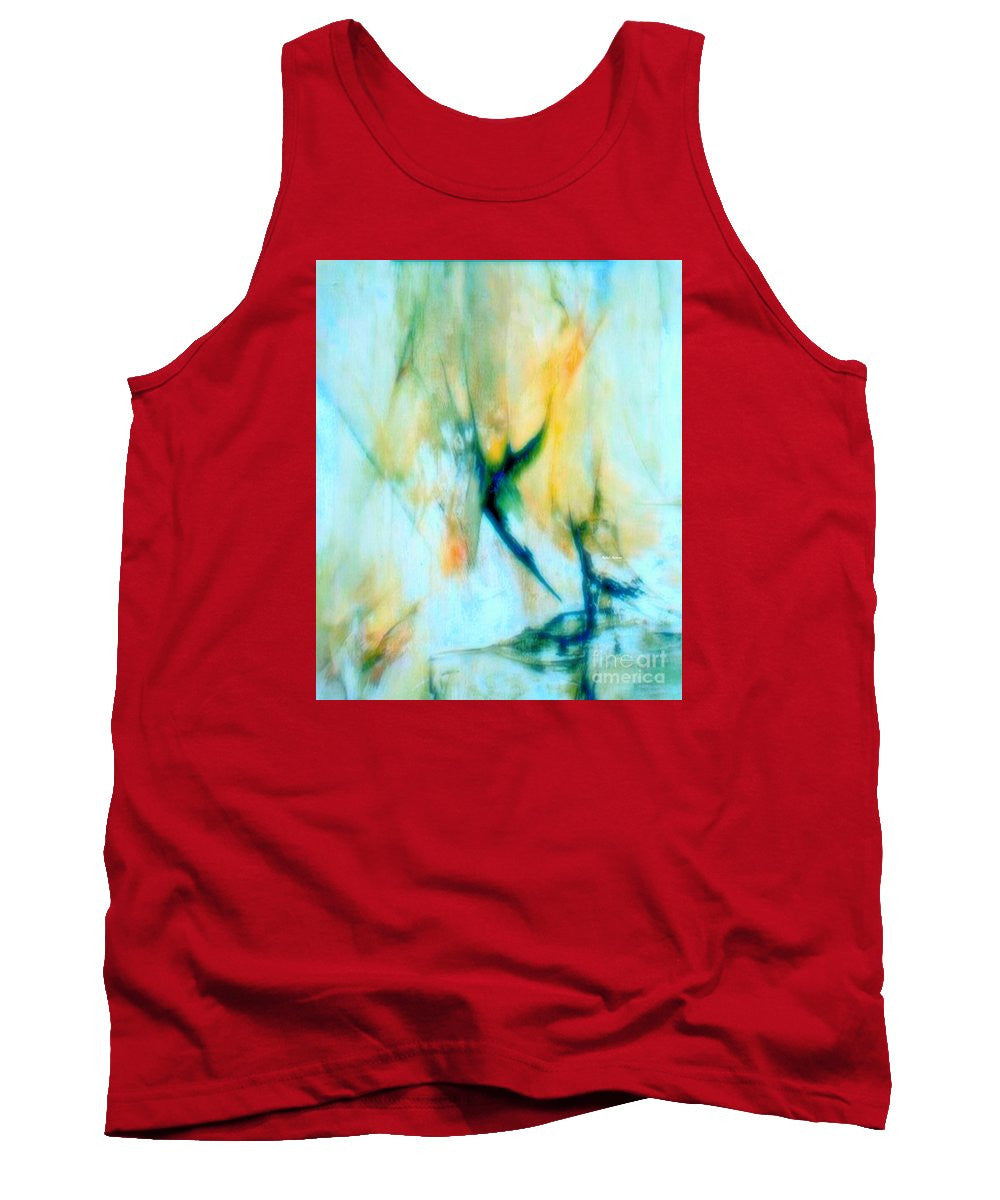 Tank Top - Abstract In Blue