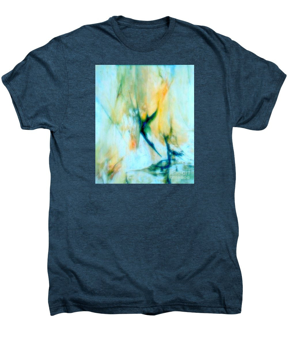 Men's Premium T-Shirt - Abstract In Blue