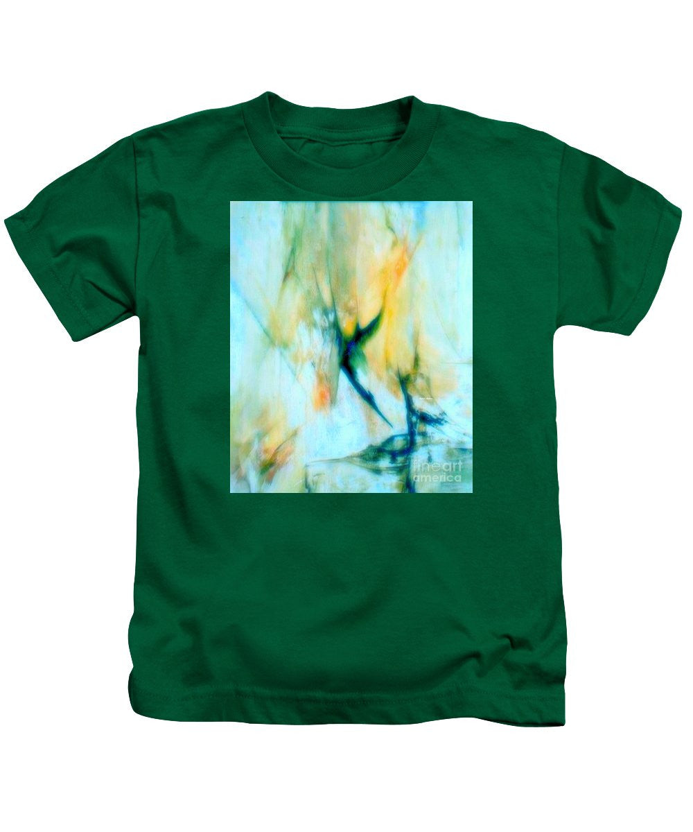Kids T-Shirt - Abstract In Blue