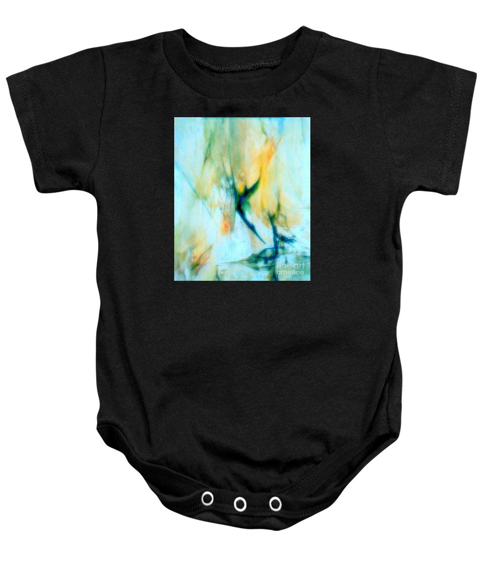 Baby Onesie - Abstract In Blue