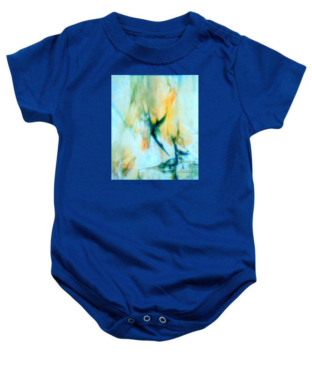 Baby Onesie - Abstract In Blue