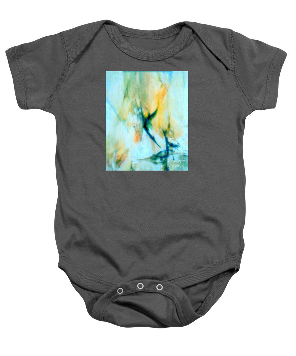 Baby Onesie - Abstract In Blue