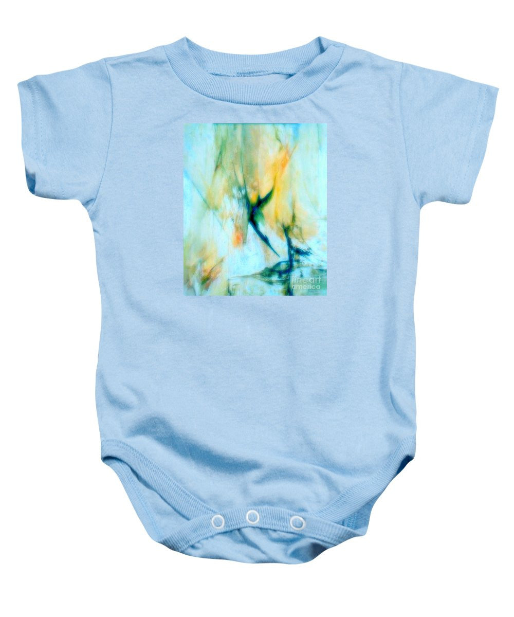 Baby Onesie - Abstract In Blue