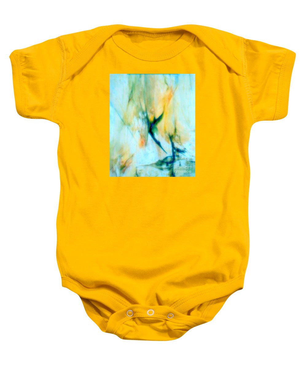 Baby Onesie - Abstract In Blue