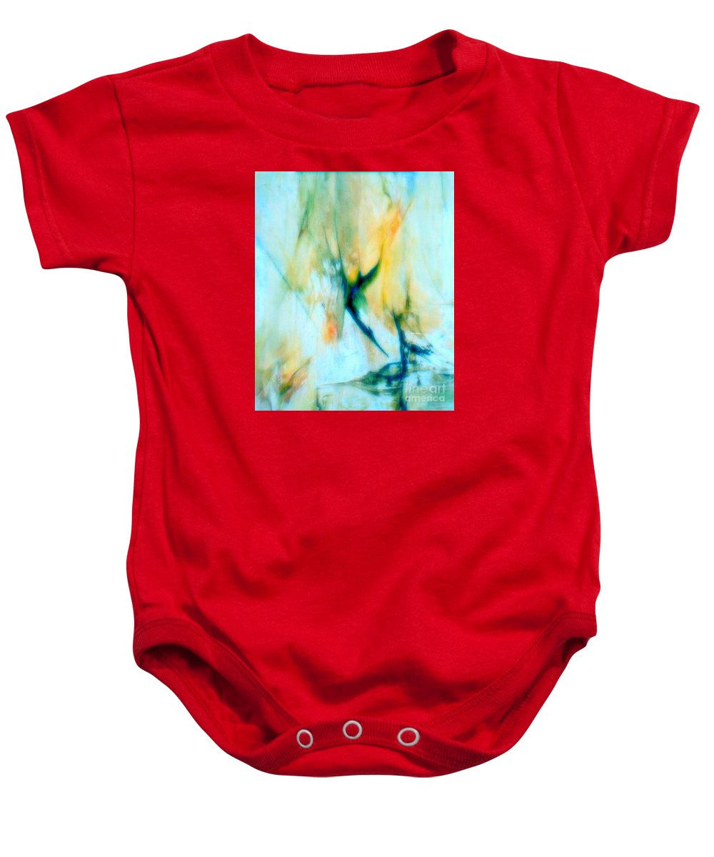 Baby Onesie - Abstract In Blue