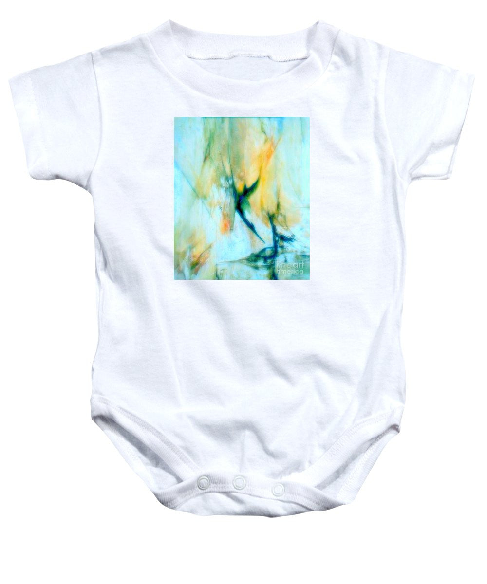 Baby Onesie - Abstract In Blue