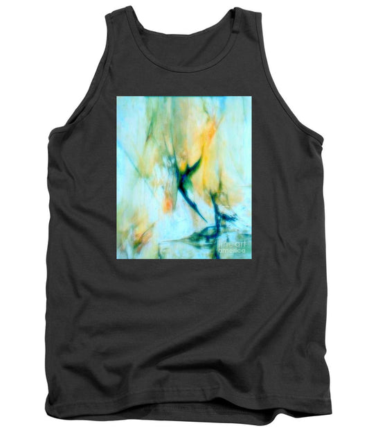 Tank Top - Abstract In Blue