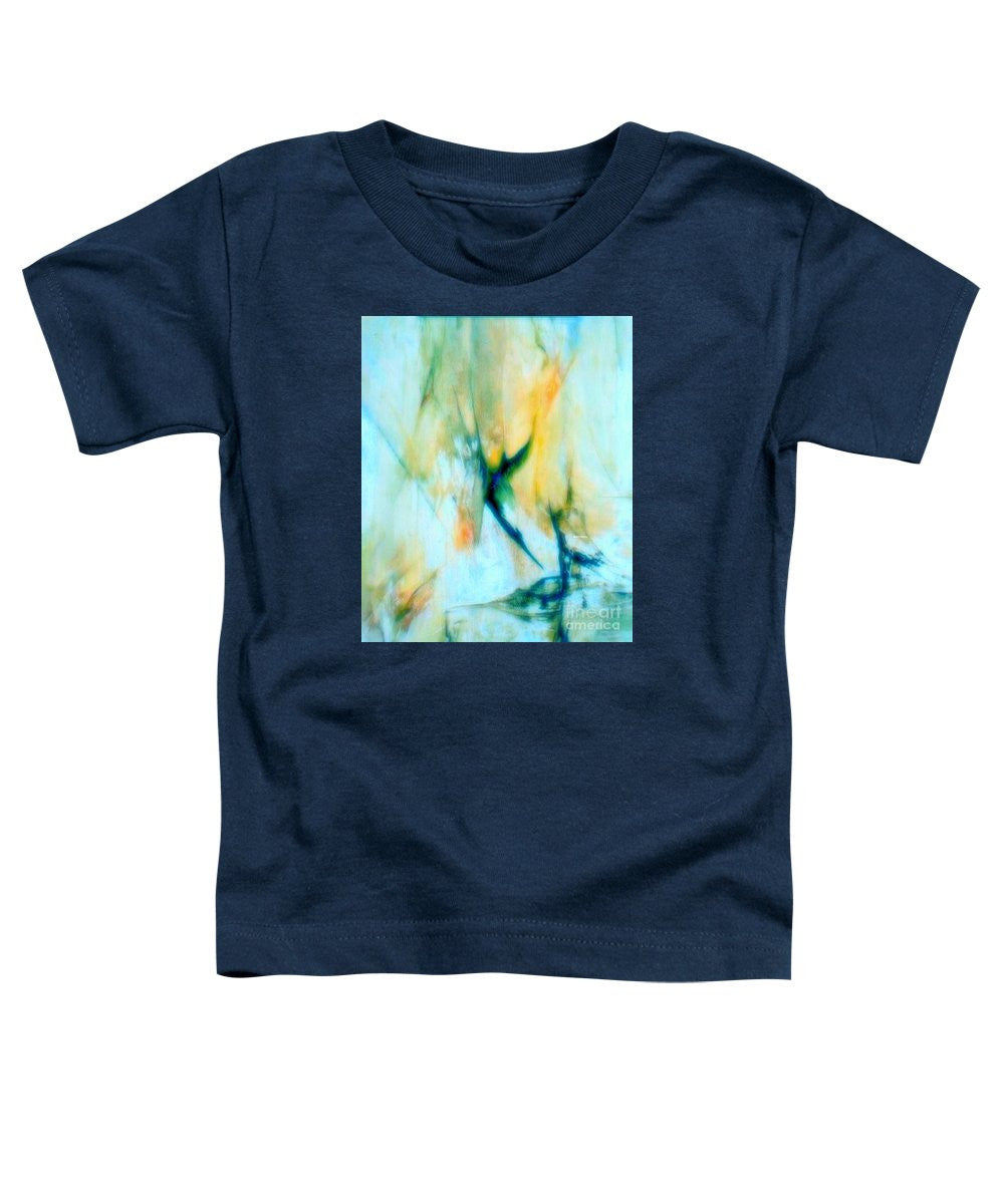 Toddler T-Shirt - Abstract In Blue