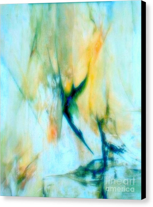 Canvas Print - Abstract In Blue