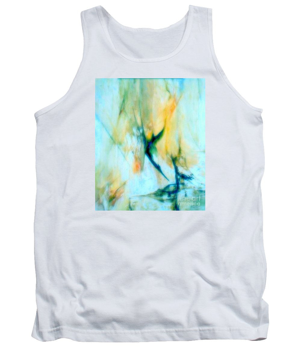 Tank Top - Abstract In Blue