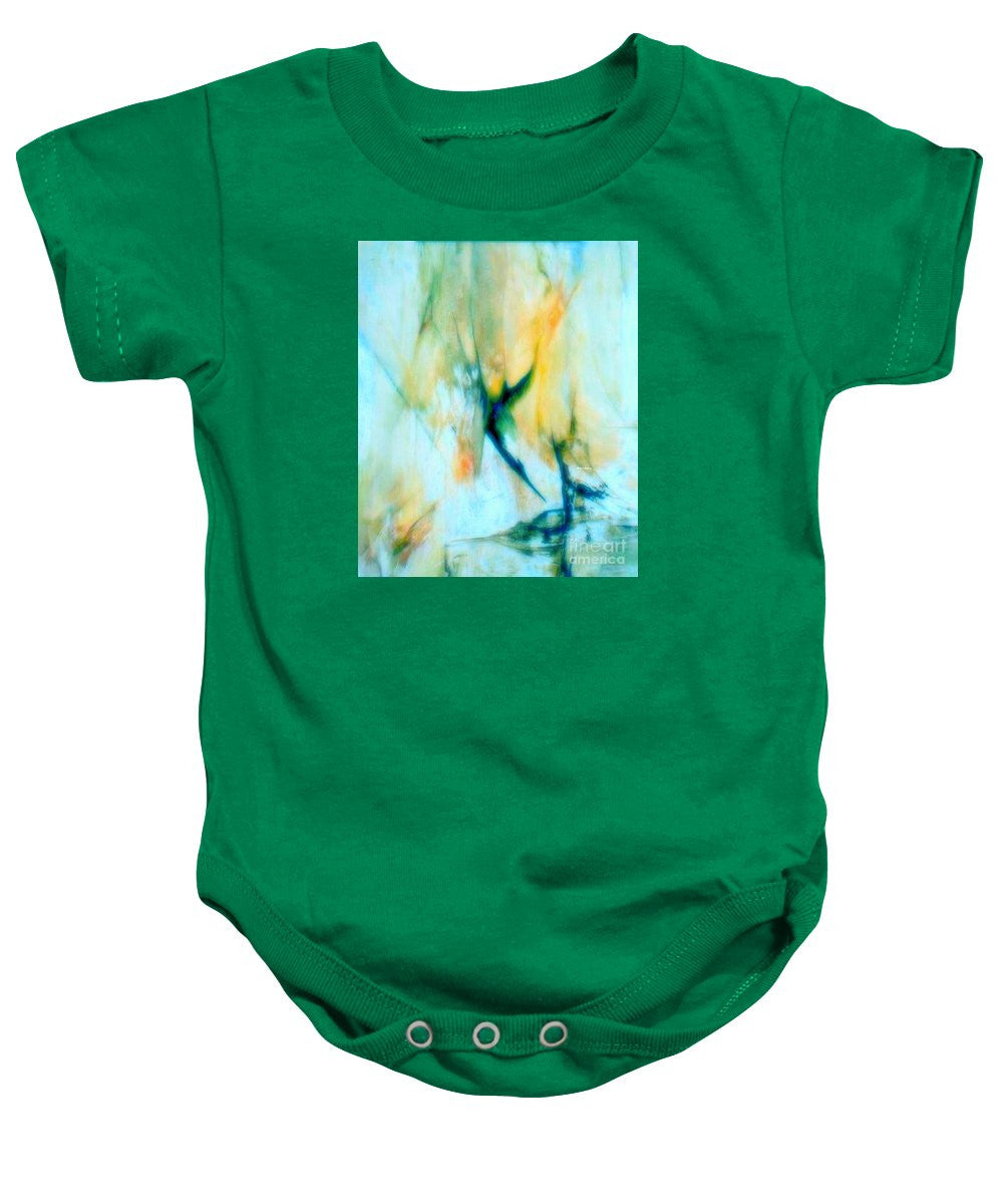 Baby Onesie - Abstract In Blue