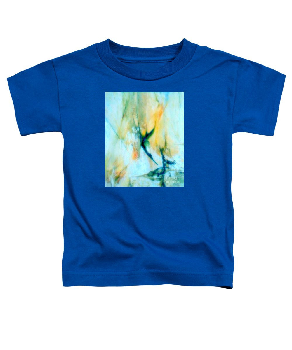 Toddler T-Shirt - Abstract In Blue